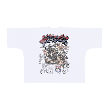 HIGHWAY TO HELL BOXY T-SHIRT