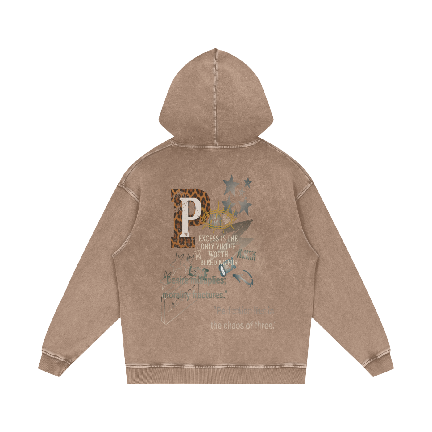 A VOULEZ-VOUS COUCHER AVEC MOI CE SOIR / PALAIS DU CIEL WASHED HOODIE