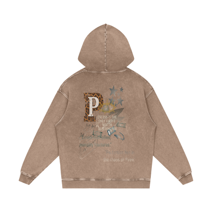 VOULEZ-VOUS COUCHER AVEC MOI CE SOIR WASHED HOODIE