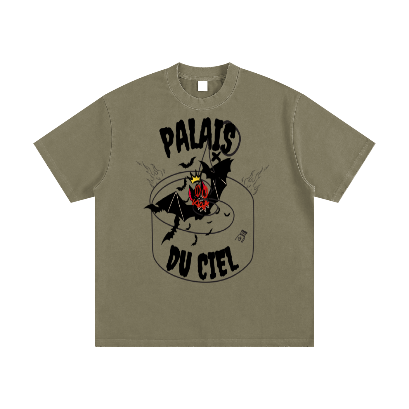 A Bat Inside of a Tornado - Palais Du Ciel / Shirt Short-Sleeve T-Shirt