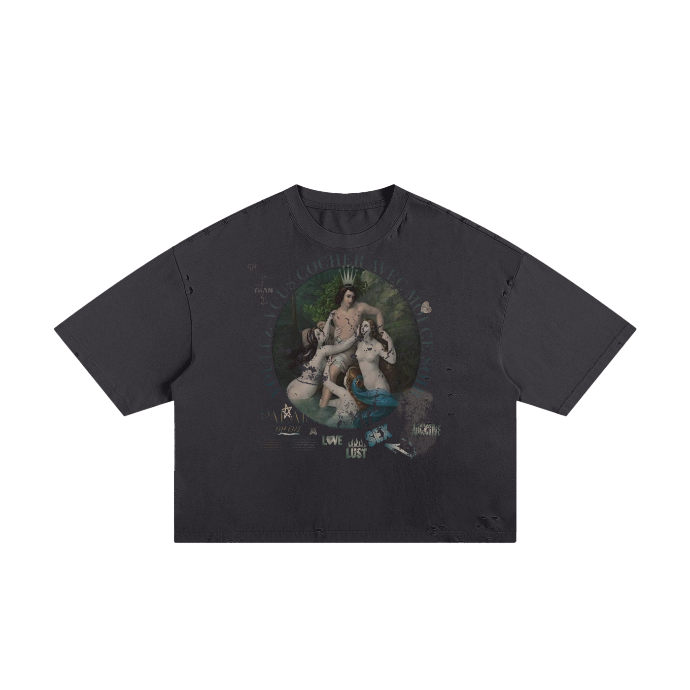 A VOULEZ-VOUS COUCHER AVEC MOI CE SOIR / PALAIS DU CIEL T- SHIRT