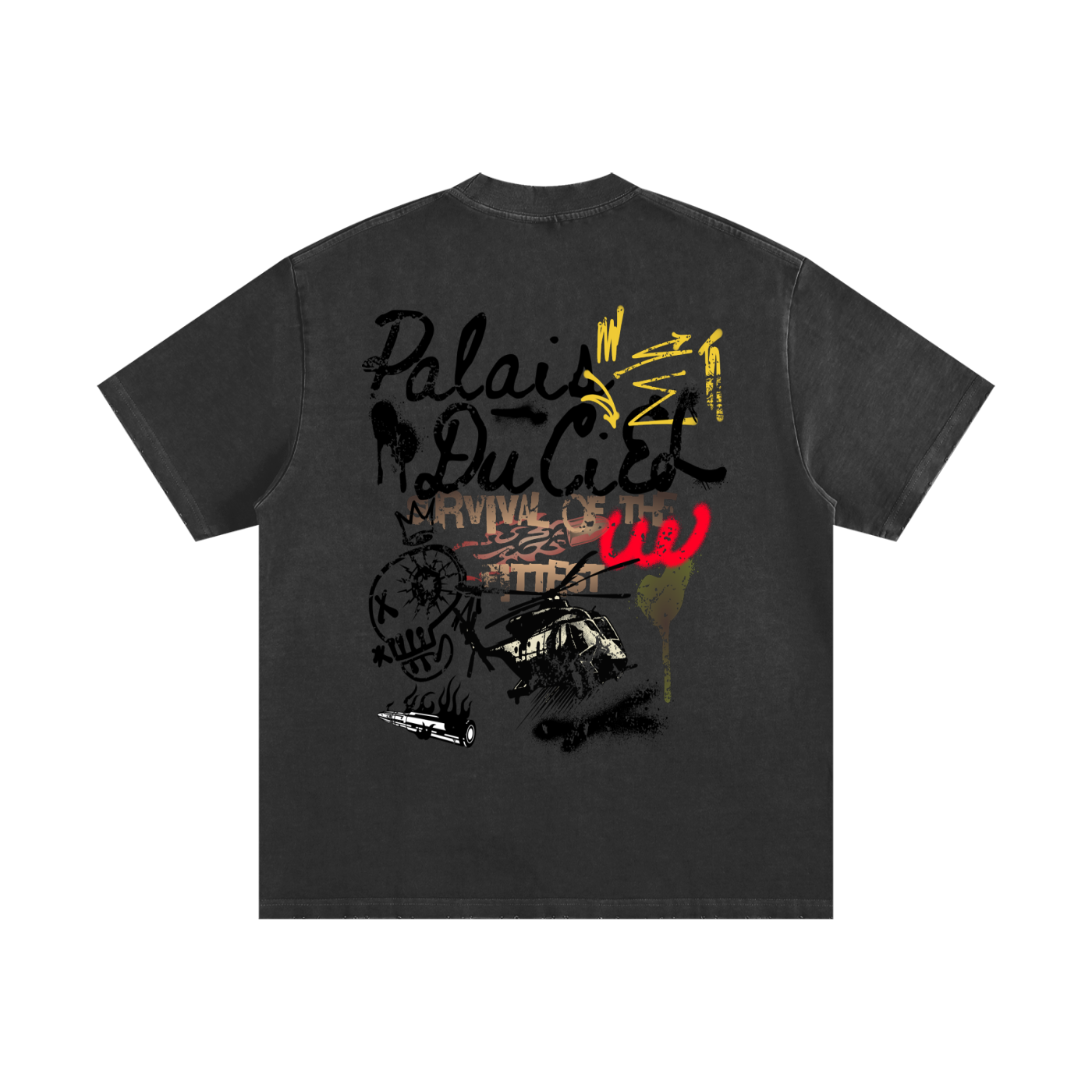 A GAGNEONS LA GUERRE/ PALAIS DU CIEL "LET'S WIN THE WAR T SHIRT"