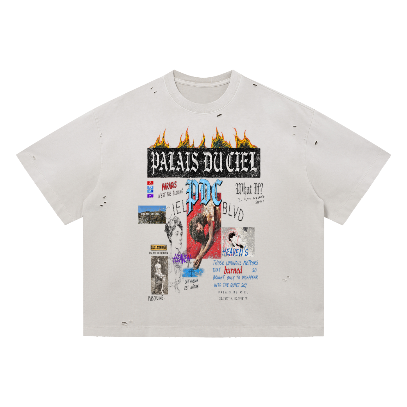 PALACE OF HEAVEN BOXY OVERSIZED T-SHIRT
