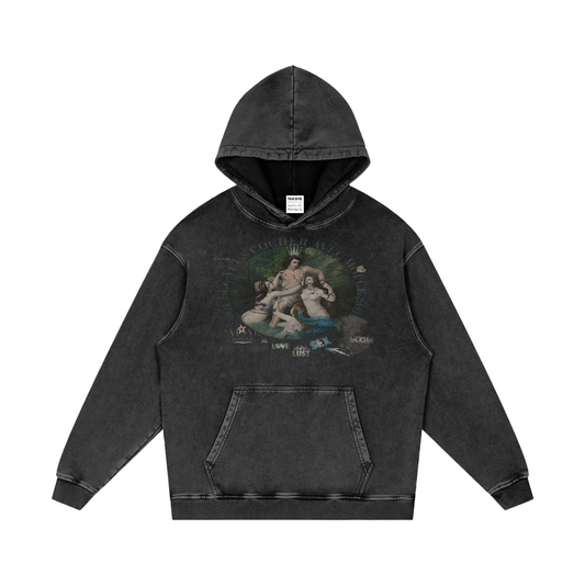 A VOULEZ-VOUS COUCHER AVEC MOI CE SOIR / PALAIS DU CIEL WASHED HOODIE