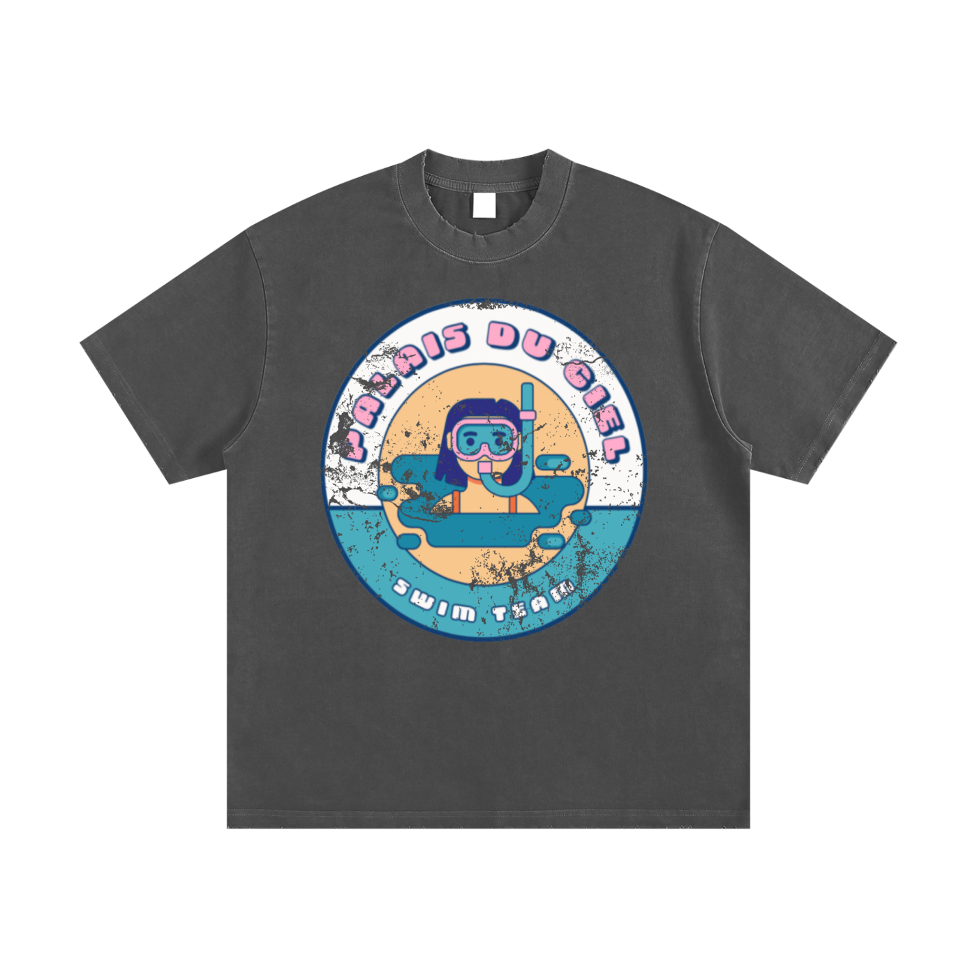 A Palais Du Ciel Swim Team T-shirt