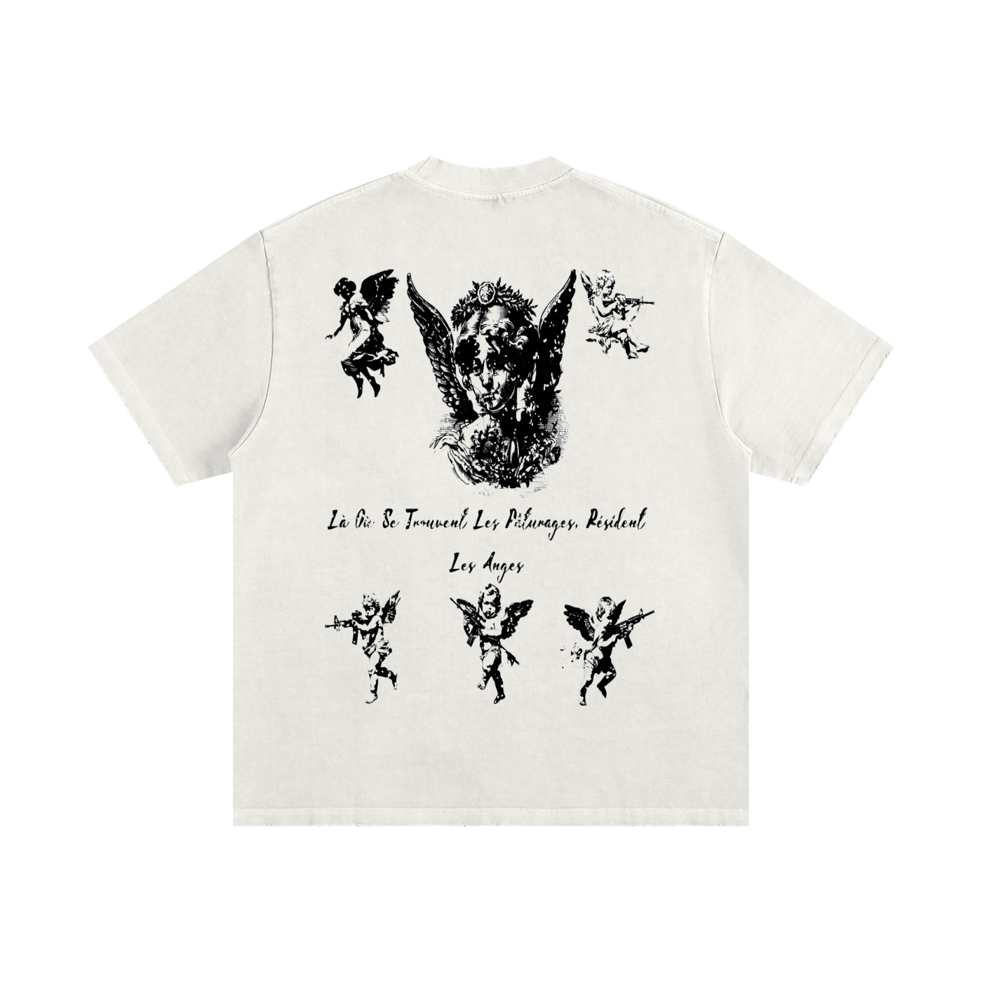 A MON ANGE GARDIEN / MY GUARDIAN ANGEL - PALAIS DU CIEL T-SHIRT