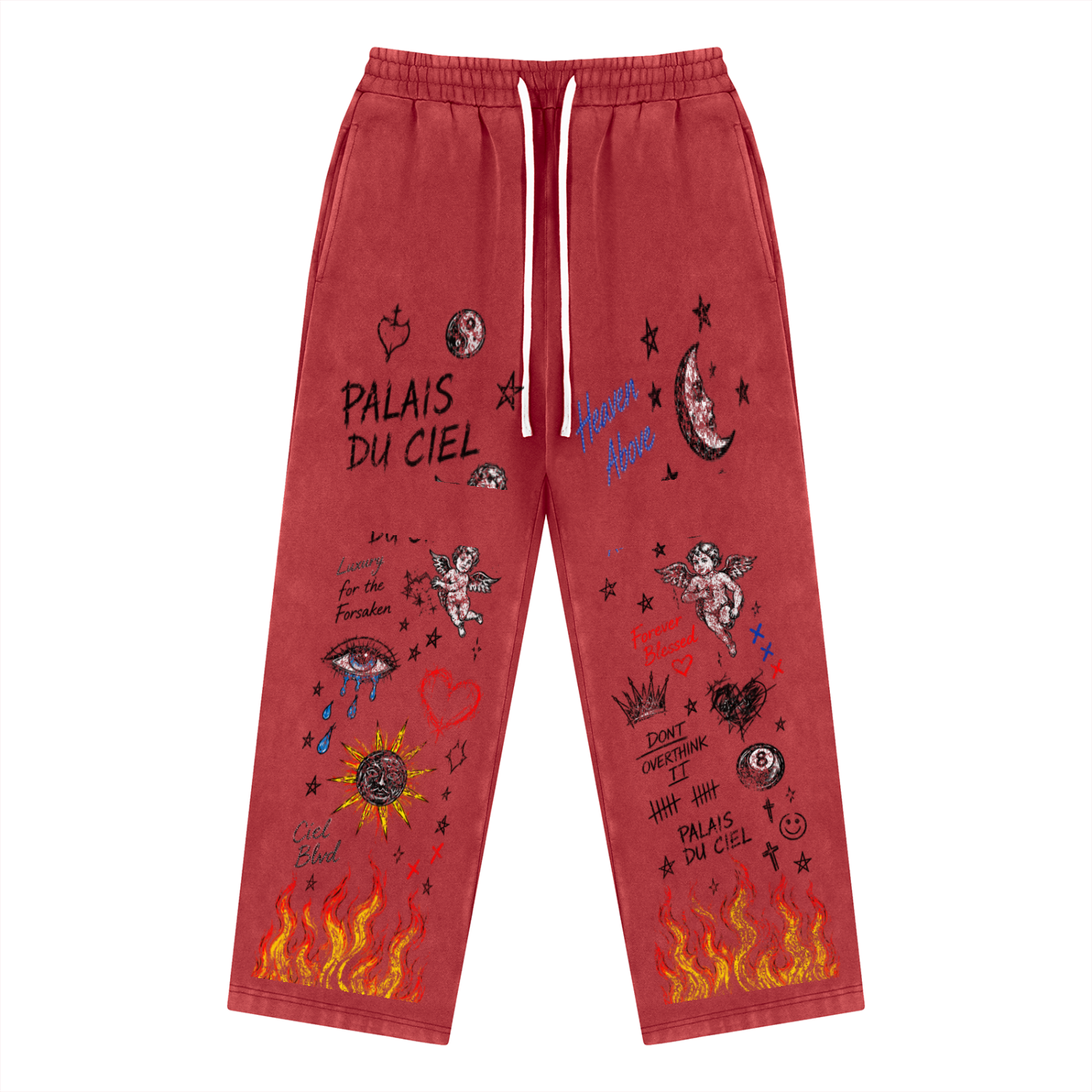 FOREVER BLESSED WASH SWEATPANTS