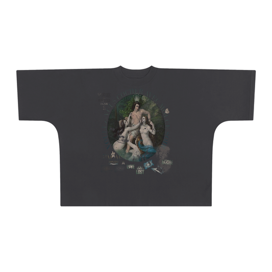 A VOULEZ-VOUS COUCHER AVEC MOI CE SOIR / PALAIS DU CIEL WASHED BOXY T- SHIRT